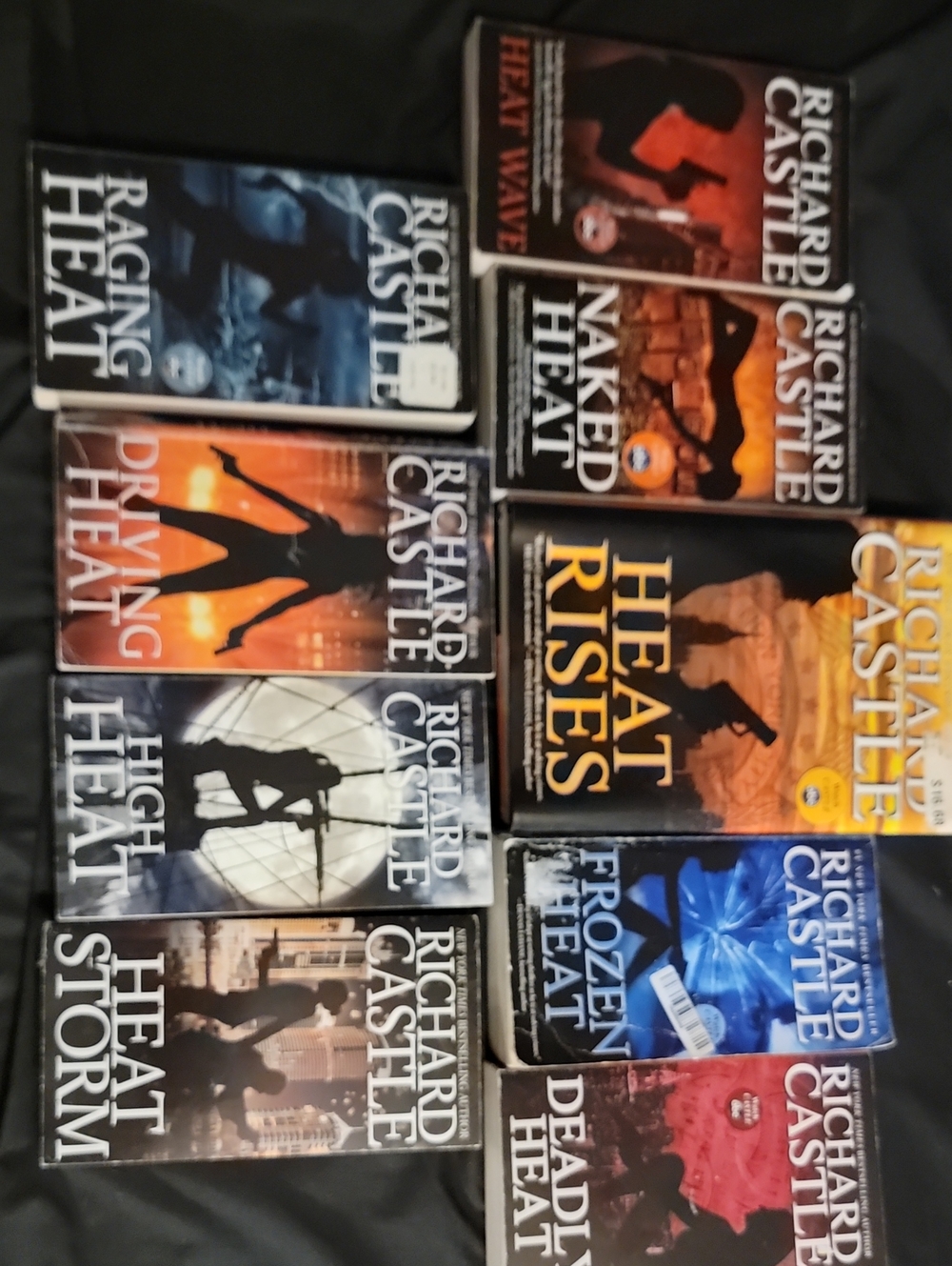 Richard Castle NIKKI HEAT Series Book Lot